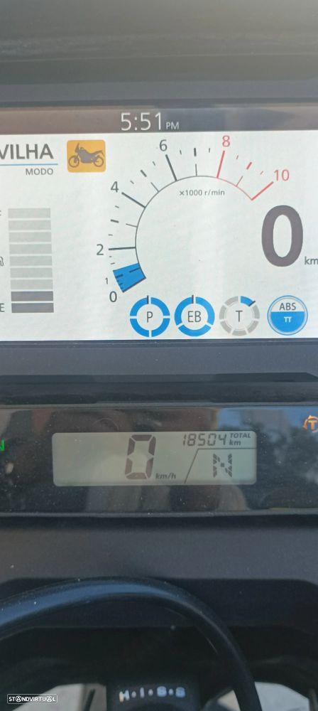 Honda Africa Twin Honda Africa Twin CRF 1100A Preta - 4