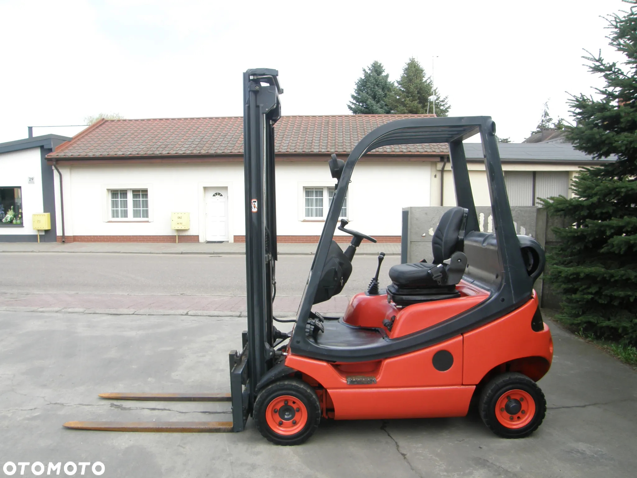 Linde H16T-02 1999rok wolny skok przesuw z Niemiec - 2