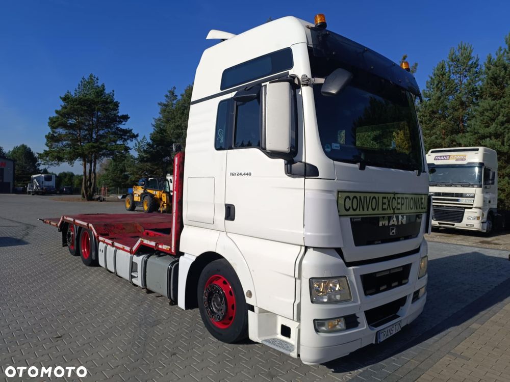 MAN TGX 24.440 6x2 laweta 2010r 16525kg ładownosci na poduszkach - 4