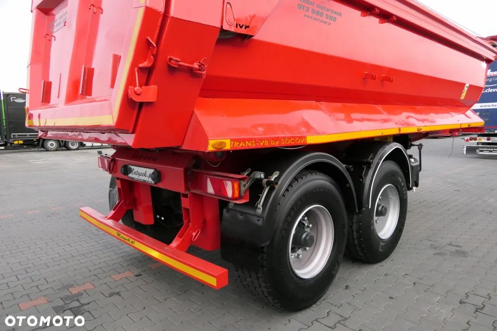 Inny CIMAR / WYWROTKA STALOWA / 19 M3 / 2 OSIE / 2018 ROK / HYDRAULICZNA KLAPA - 6