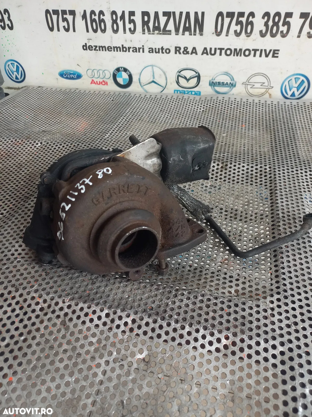 Turbo Turbina Citroen Peugeot Ford Volvo Mazda 1.6 Hdi Tdci Diesel Cod  - Dezmembrari Arad - 6
