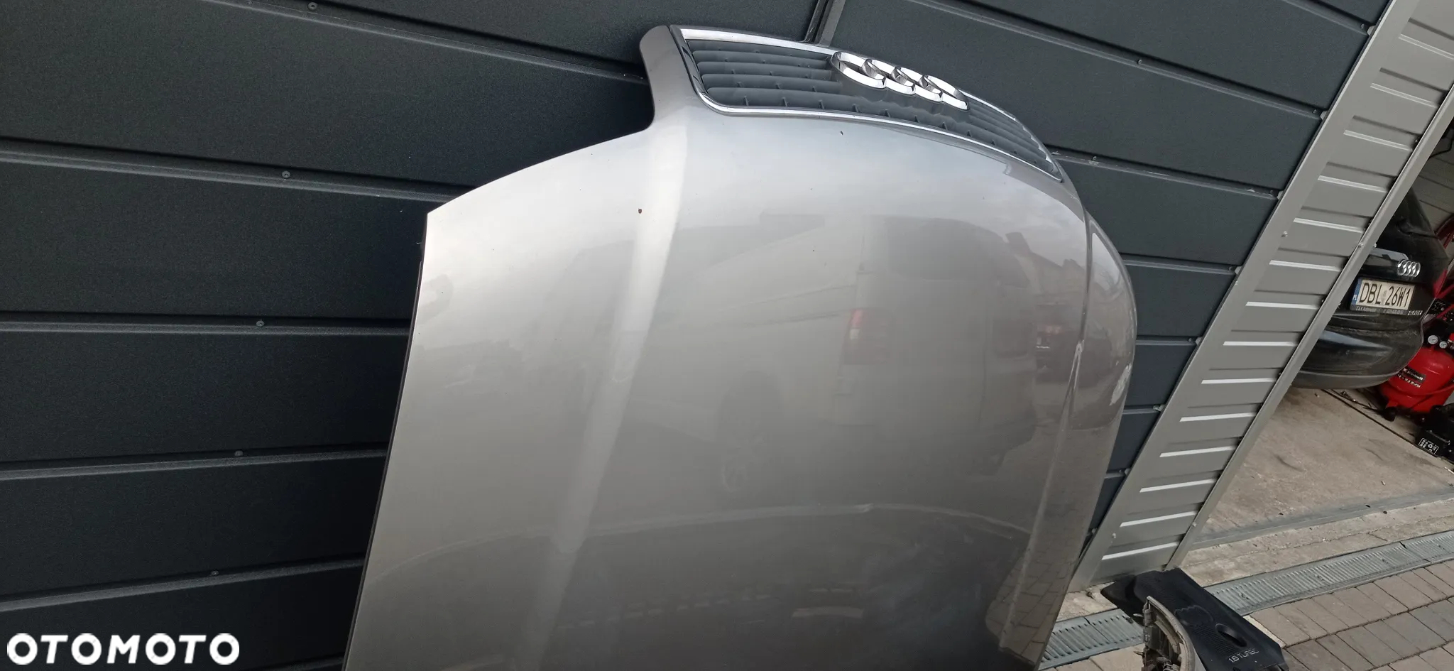 Audi A4 B6 maska plus zderzak przedni przód LY7Q - 12