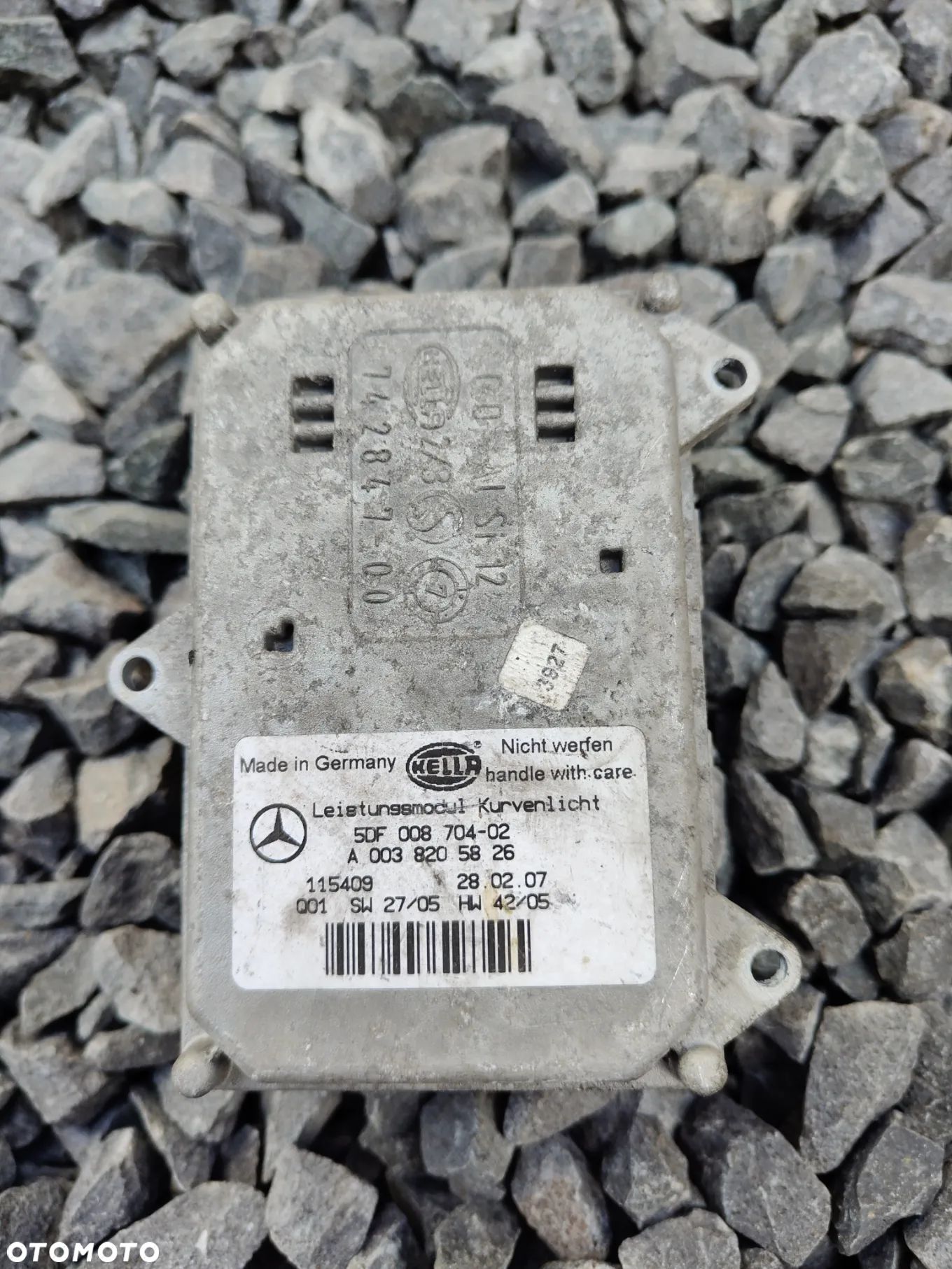 MERCEDES W211 w219 w164 Moduł Skrętu Lampy Xenon A0038205826 - 1
