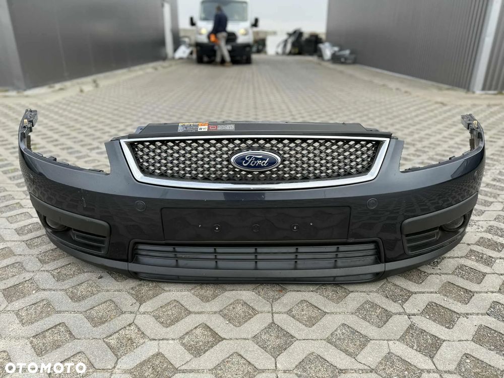 Ford C-Max Mk1 Zderzak Przód Przedni Kompletny Halogeny 4xPDC Kolor: K1 03-07 - 7