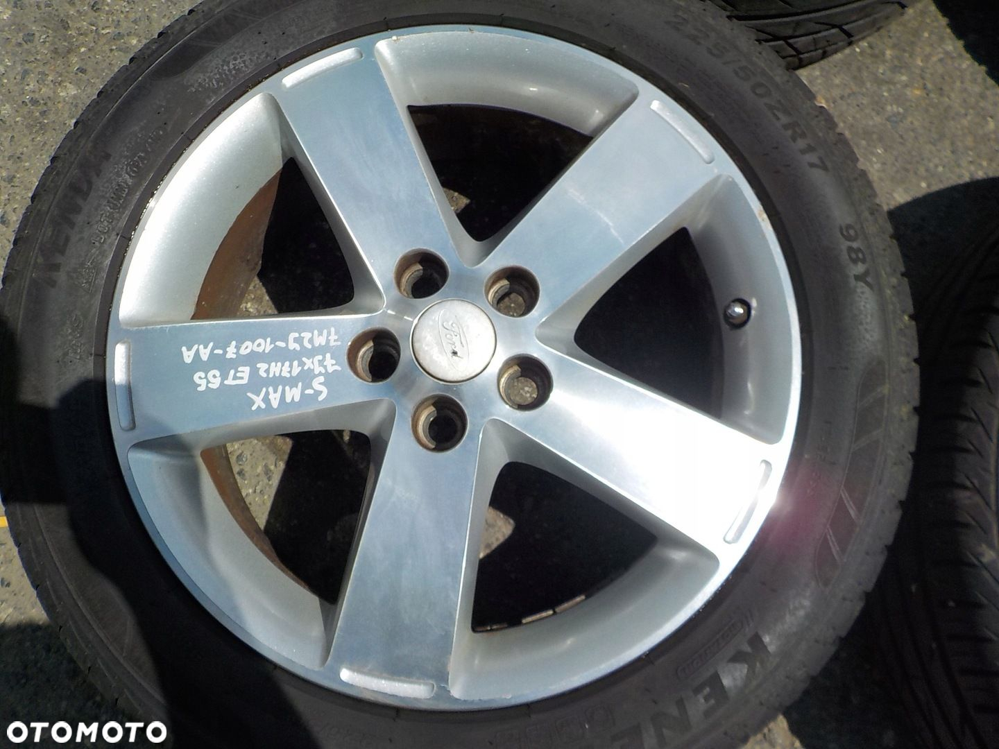 felgi aluminiowe 17" ford s-max mk1 7M2J-1007-AA - 2