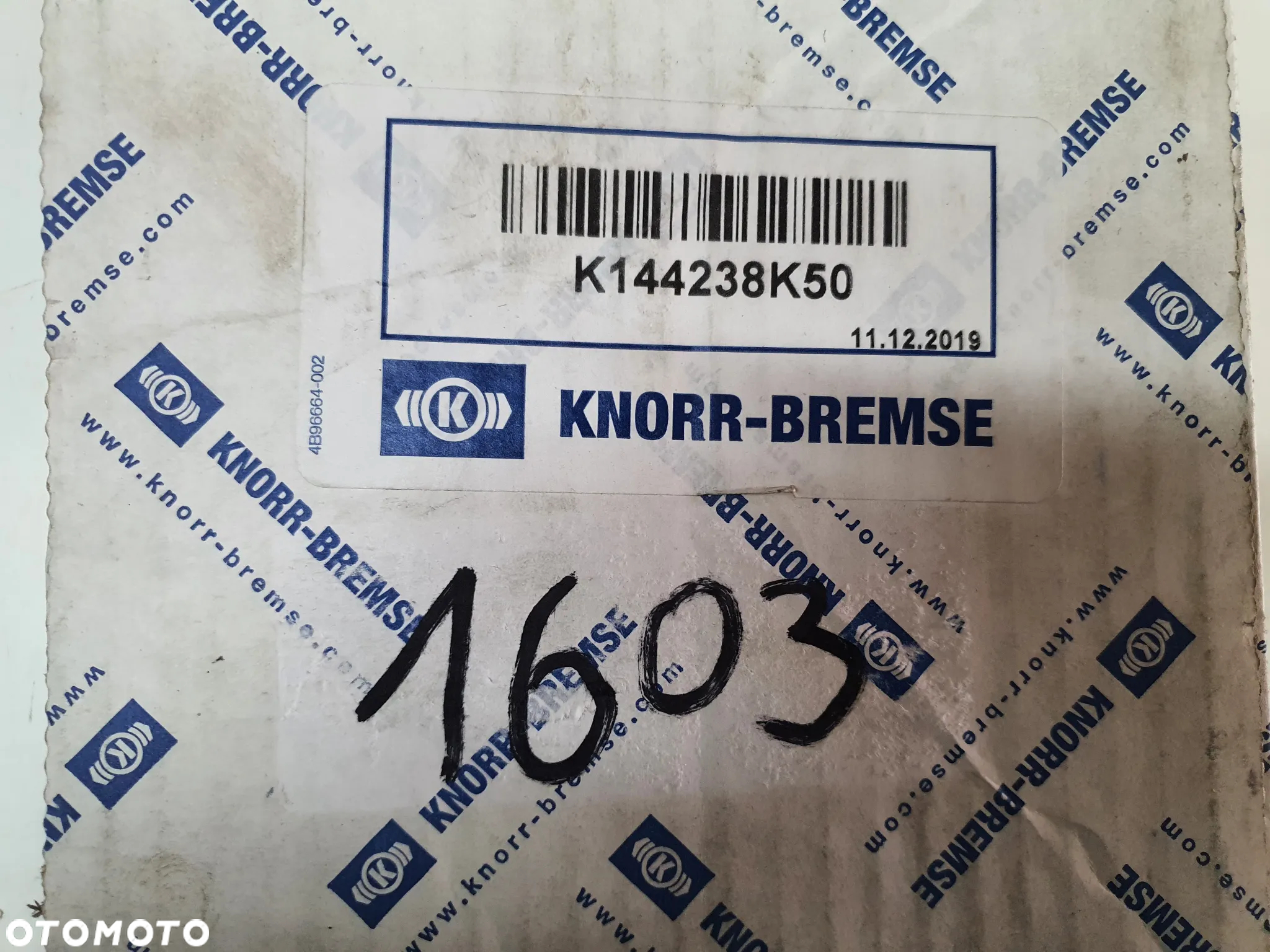 Czujnik ABS, Knorr-Bremse K144238K50, MAN - 4