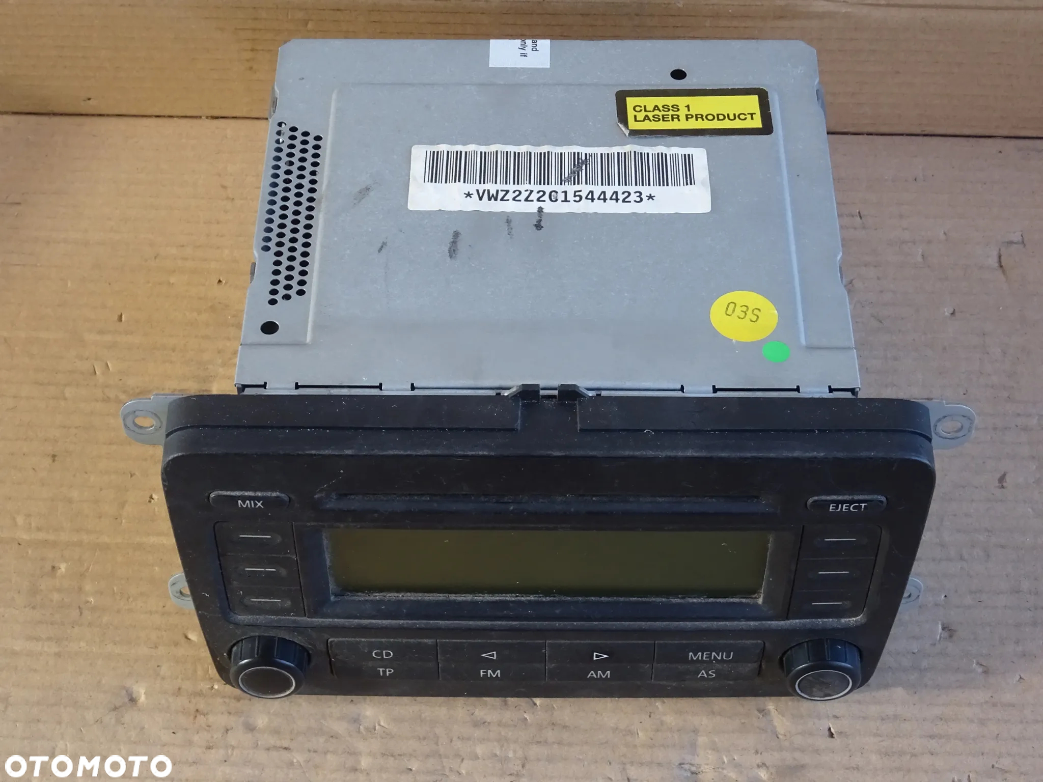 RADIO ODTWARZACZ RCD300 VW TOURAN CADDY GOLF PASSAT ZMIENIARKA - 3