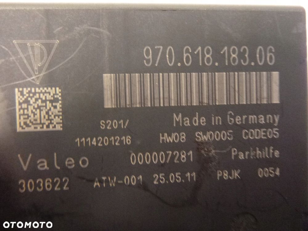 PORSCHE PANAMERA 970 MODUŁ STEROWNIK PDC PARKOWANI - 7
