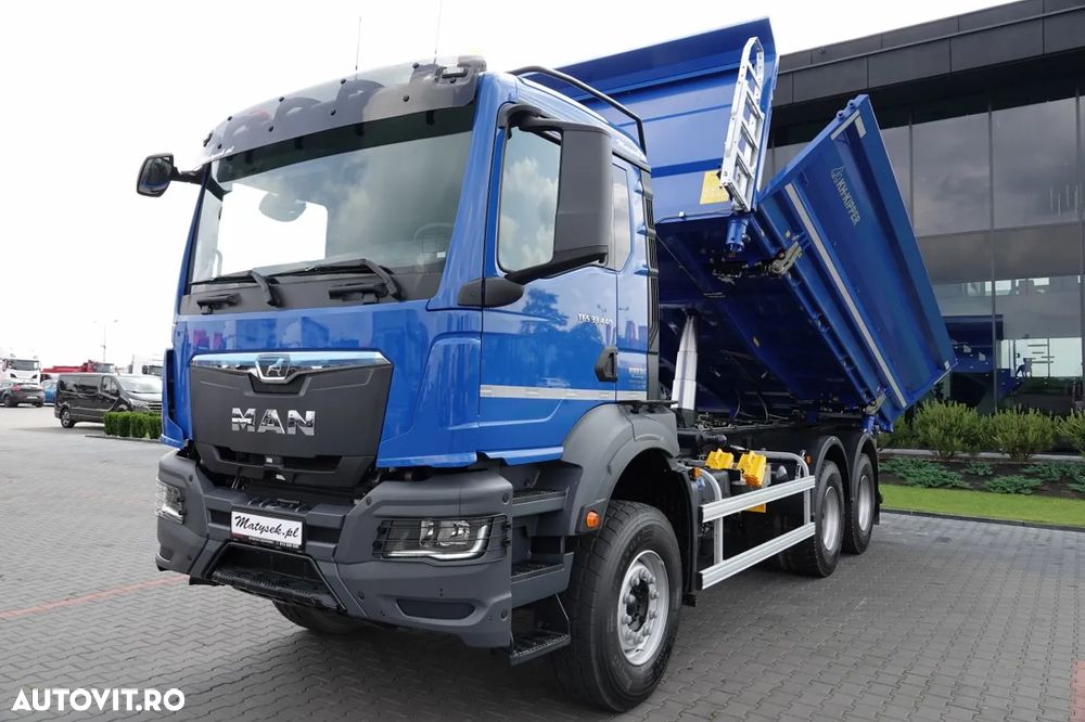 MAN TGS 33. 440 / 6x4 / basculant cu 3 laturi / Hydroboard / BORDMATIC / KH-KIPPER / NOU / DISPONIBIL IMMEDIAT / - 10