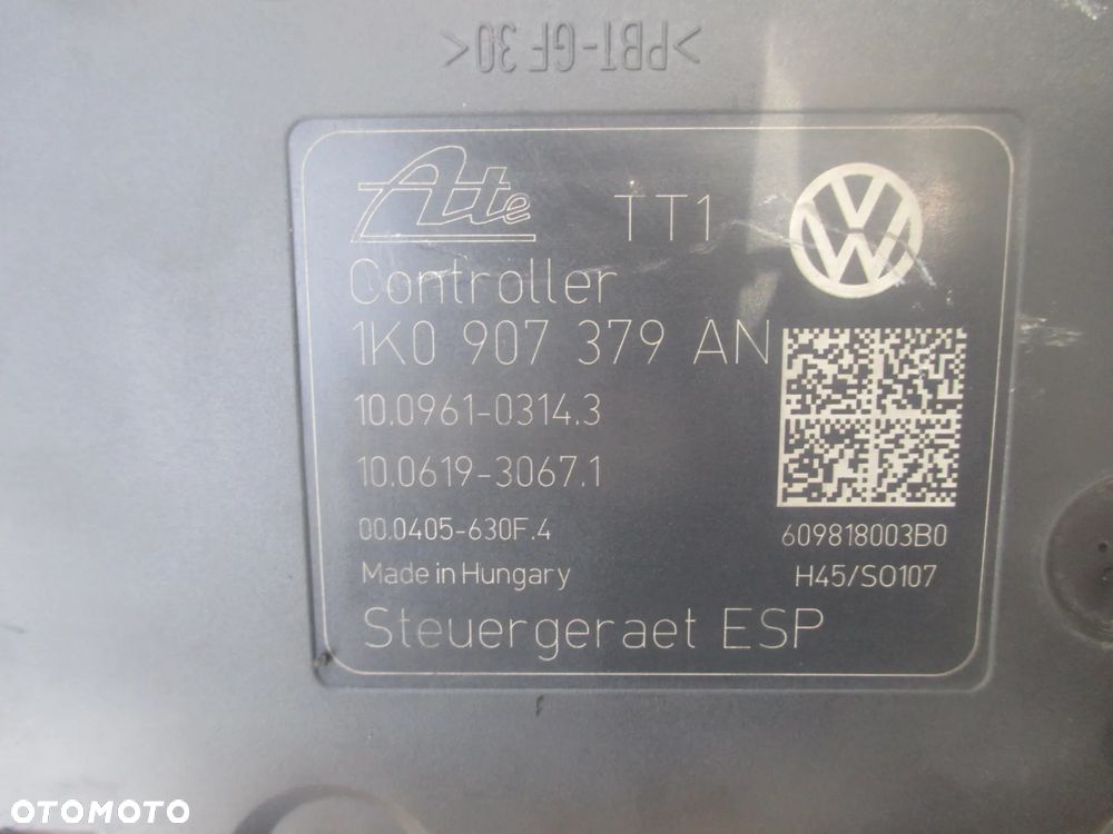 Pompa ABS Audi A3 8P lift VW Golf VI Orginał 1K0614517B1 1K0907379AN - 4