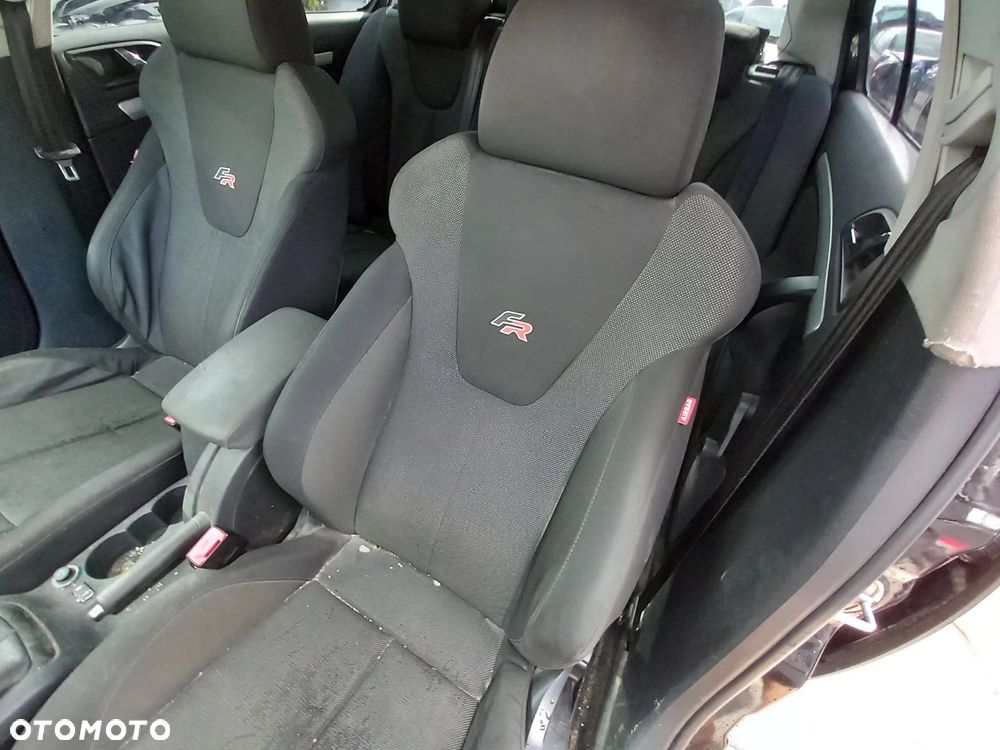 SKODA OCTAVIA II SEAT LEON II FOTELE KANAPA KOMPLET FR KUBŁY SPORTY - 2