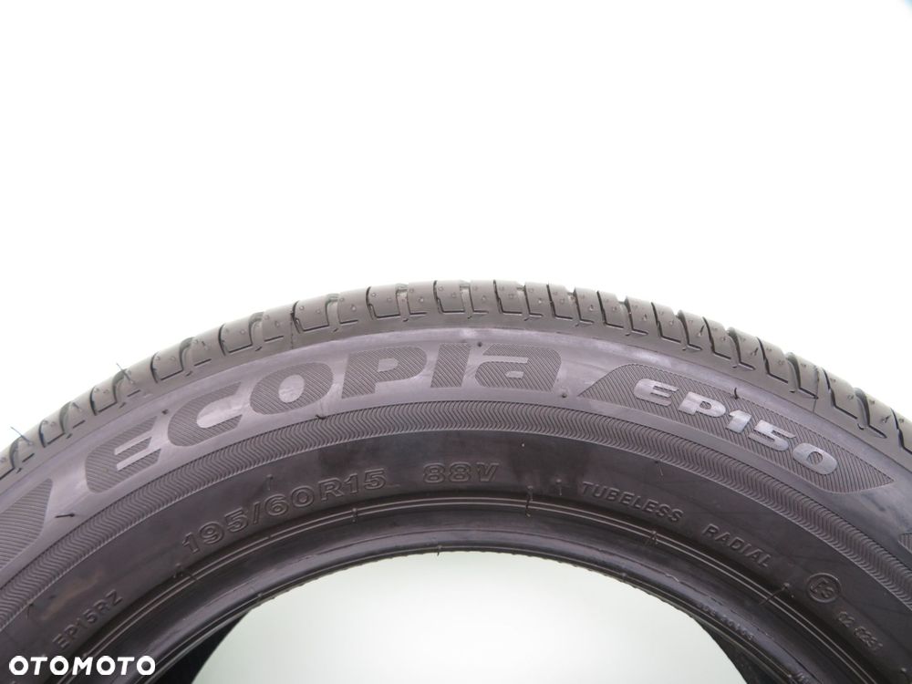 2X 195/60R15 OPONY LETNIE Bridgestone Ecopia EP150 88V - 7