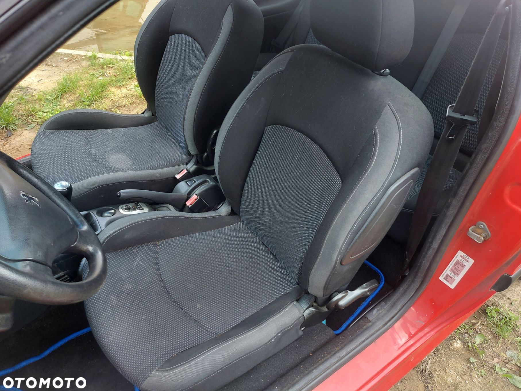 PEUGEOT 206+ FOTELE KIEROWCY PASAŻER KOMPL 3-DRZWI - 6