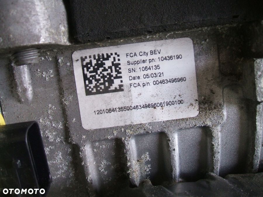 FIAT 500e 2020- SILNIK SKRZYNIA INWERTER 10436190 P46351292 - 8