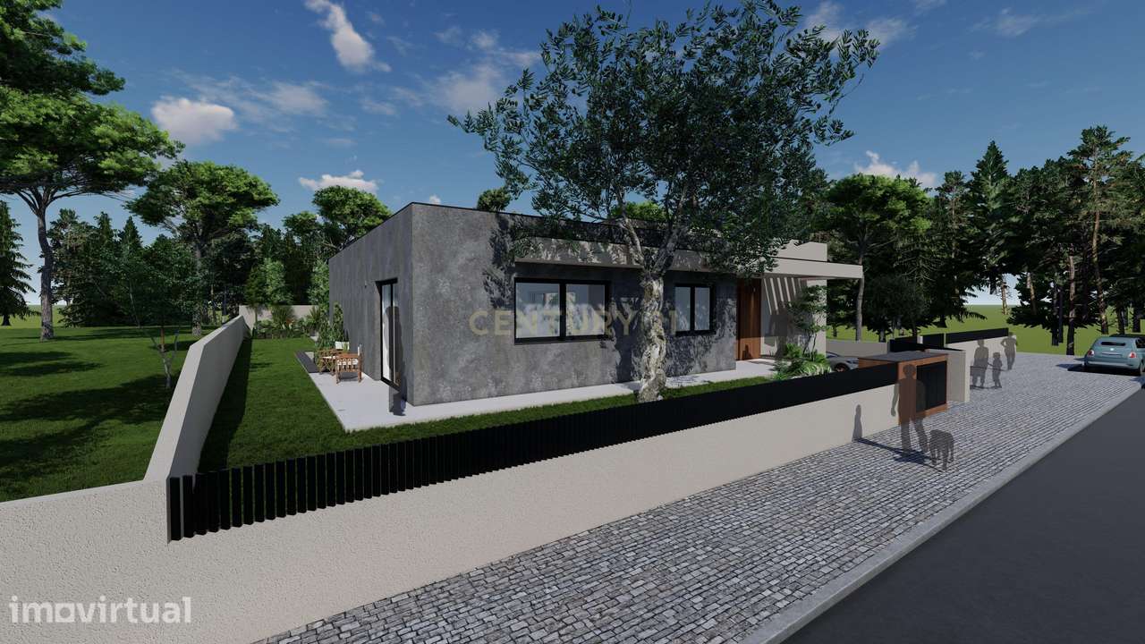 Moradia térrea com cave em lote 613m2- Amora, Seixal - Grande imagem: 5/21