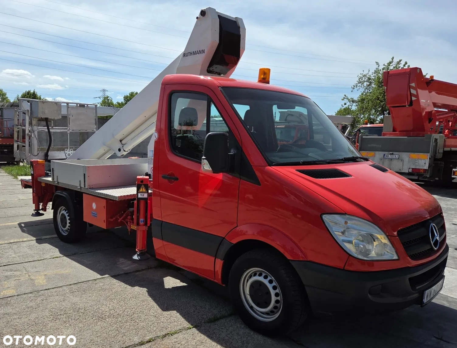 Mercedes-Benz Sprinter 311 CDI - Podnośnik koszowy RUTHMANN TB 220 22 m ZWYŻKA UDT jak Wumag Palfinger GSR Multitel Steiger CTE Omme - 4