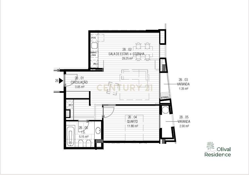 Empreendimento OLIVAL RESIDENCE - Um novo horizonte sobre o Tejo em Sa - Grande imagem: 5/5