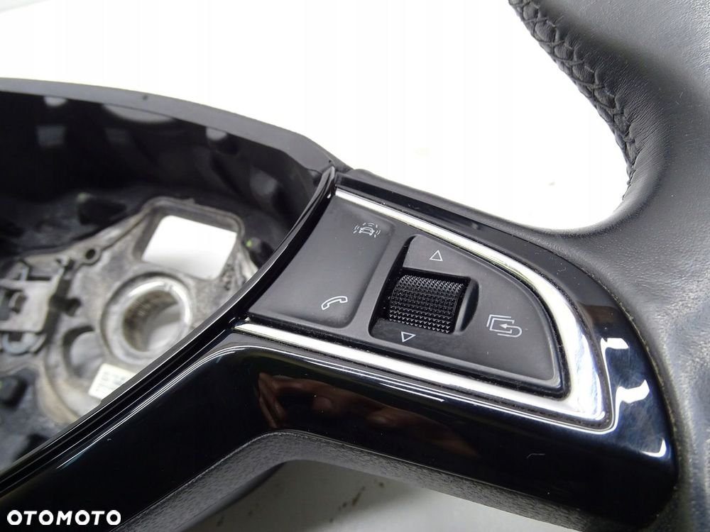 KIEROWNICA SKÓRA MULTI MULTIFUNKCJA SKODA OCTAVIA III 3V0419091L - 11