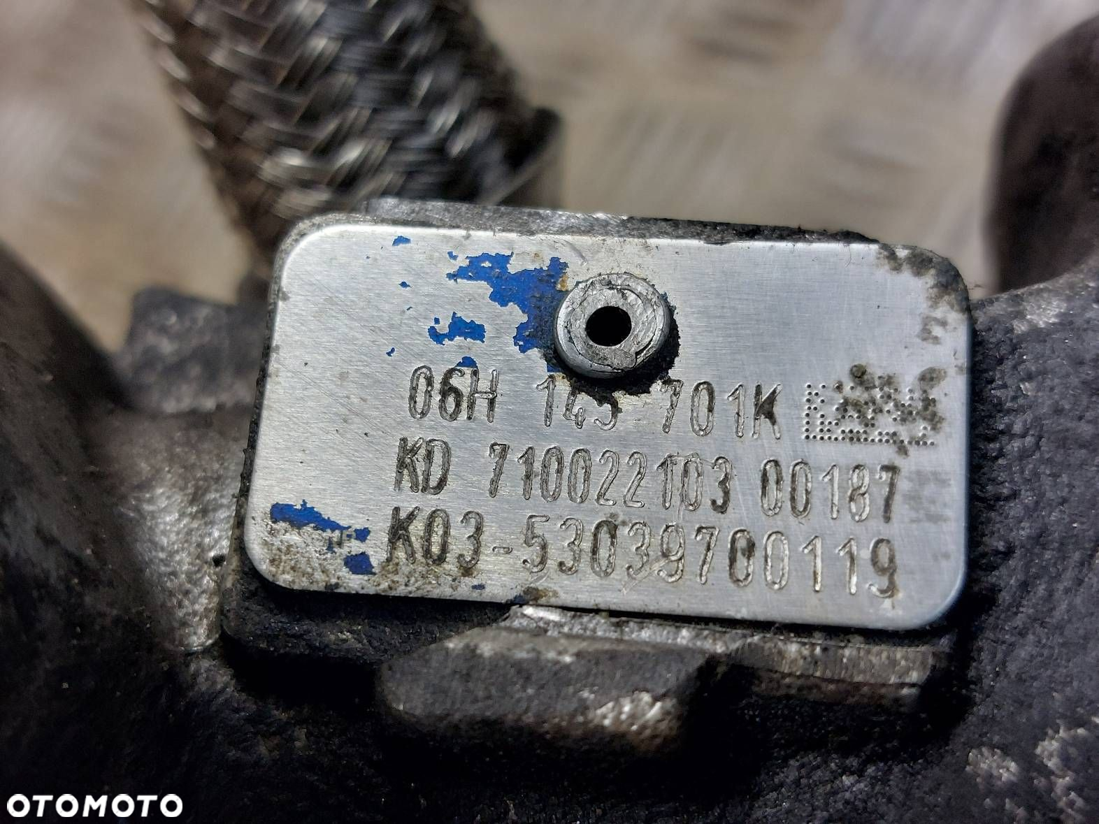 TURBOSPRĘŻARKA TURBINA AUDI A4 B8 1.8 TFSI 06H145701K 06F145710G - 8