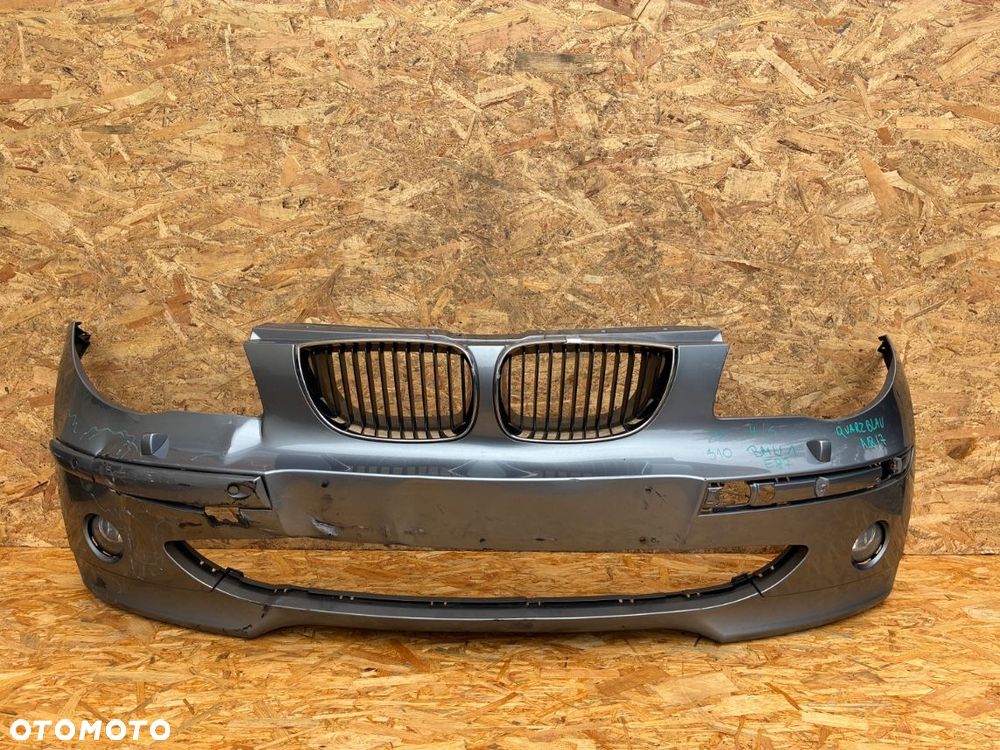 BMW E87 1 kod lak. A18/7 ZDERZAK PRZÓD  PRZEDNI  HALOGEN PDC - 1