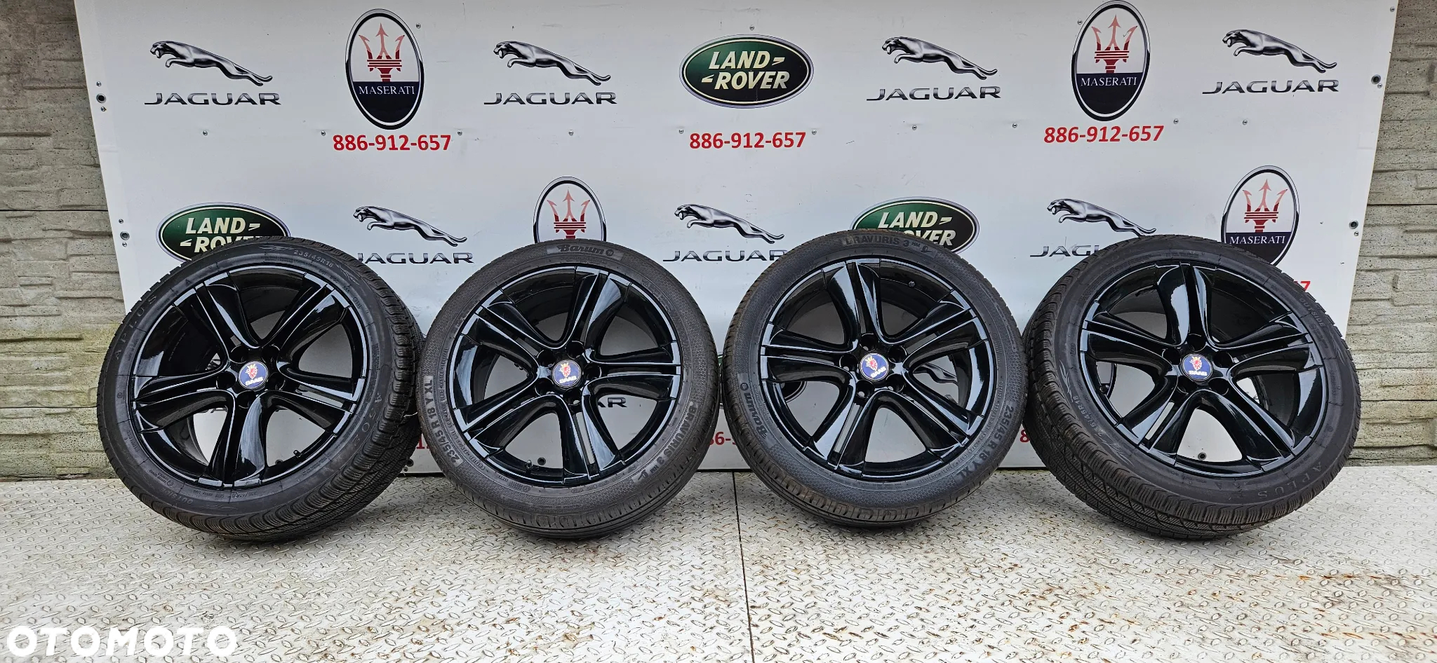 SAAB 9-3 93 II Komplet kół Alufelg Felgi Alufelgi z oponami Koła 12770237 ET 41 7.5Jx18 5x110  Opona 235/45/18 R18 18 Cali Opona Zima - 2