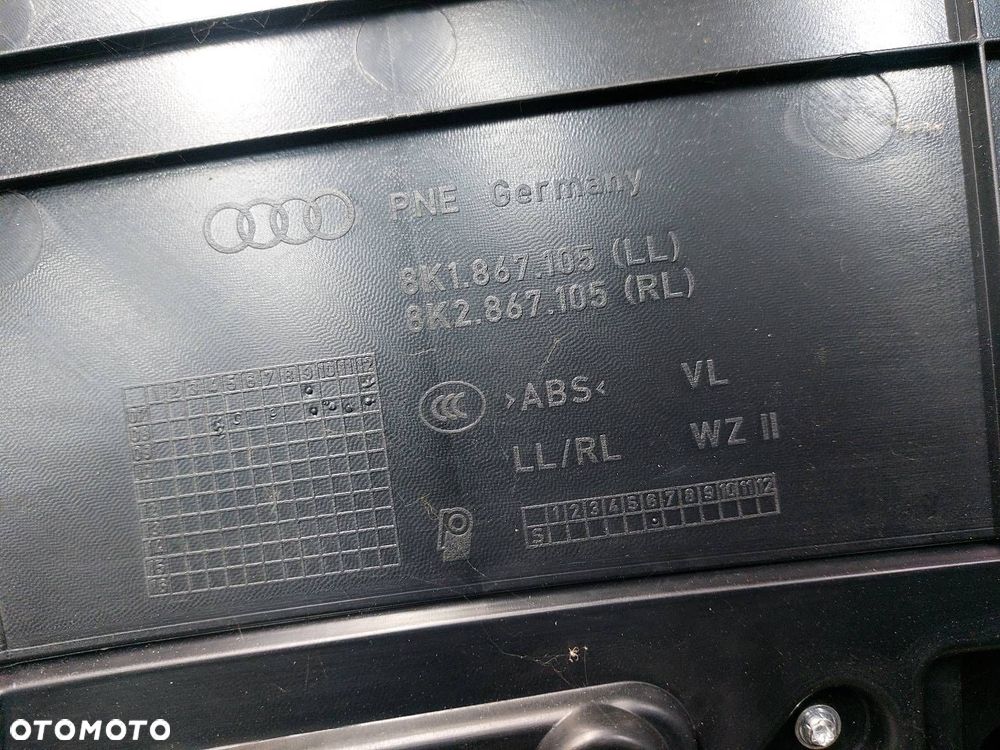 BOCZKI DRZWI KOMPLET AUDI A4 B8 SEDAN 8K1867105 8K0867305 8K0867306 - 5