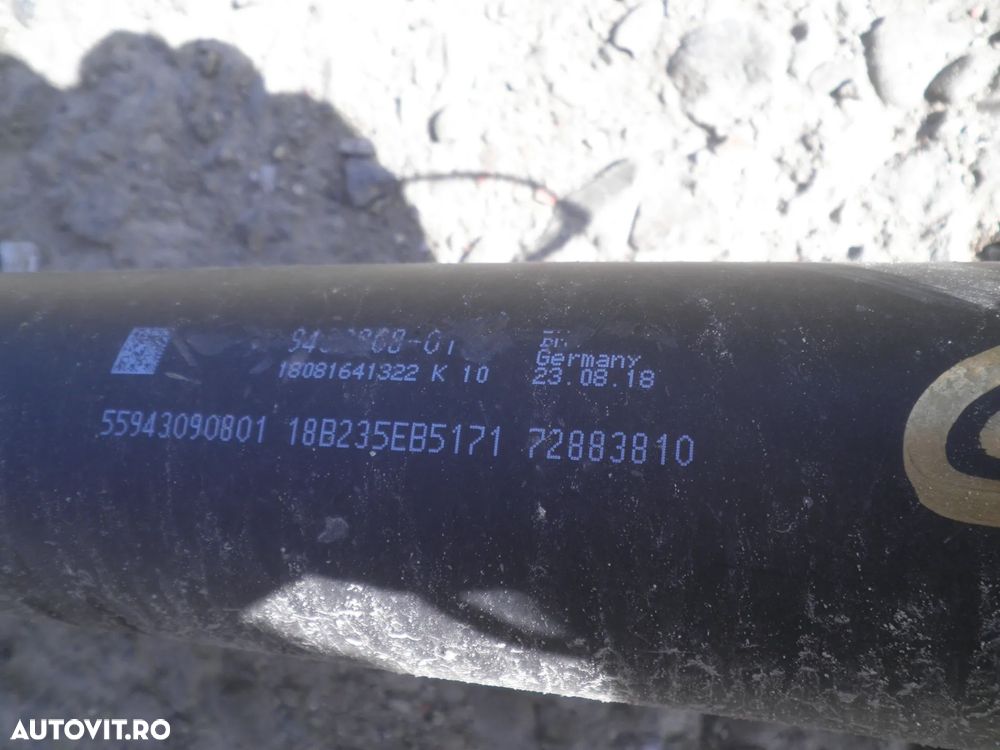 Cardan spate BMW Seria 5 G30 530e 2.0 Hybrid 9430908 72883810 - 2