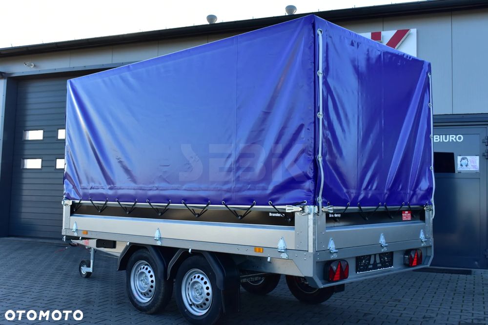 Brenderup SUPER MOCNA PRZYCZEPA 4310 OTWIERANE WSZYSTKIE BURTY - 11
