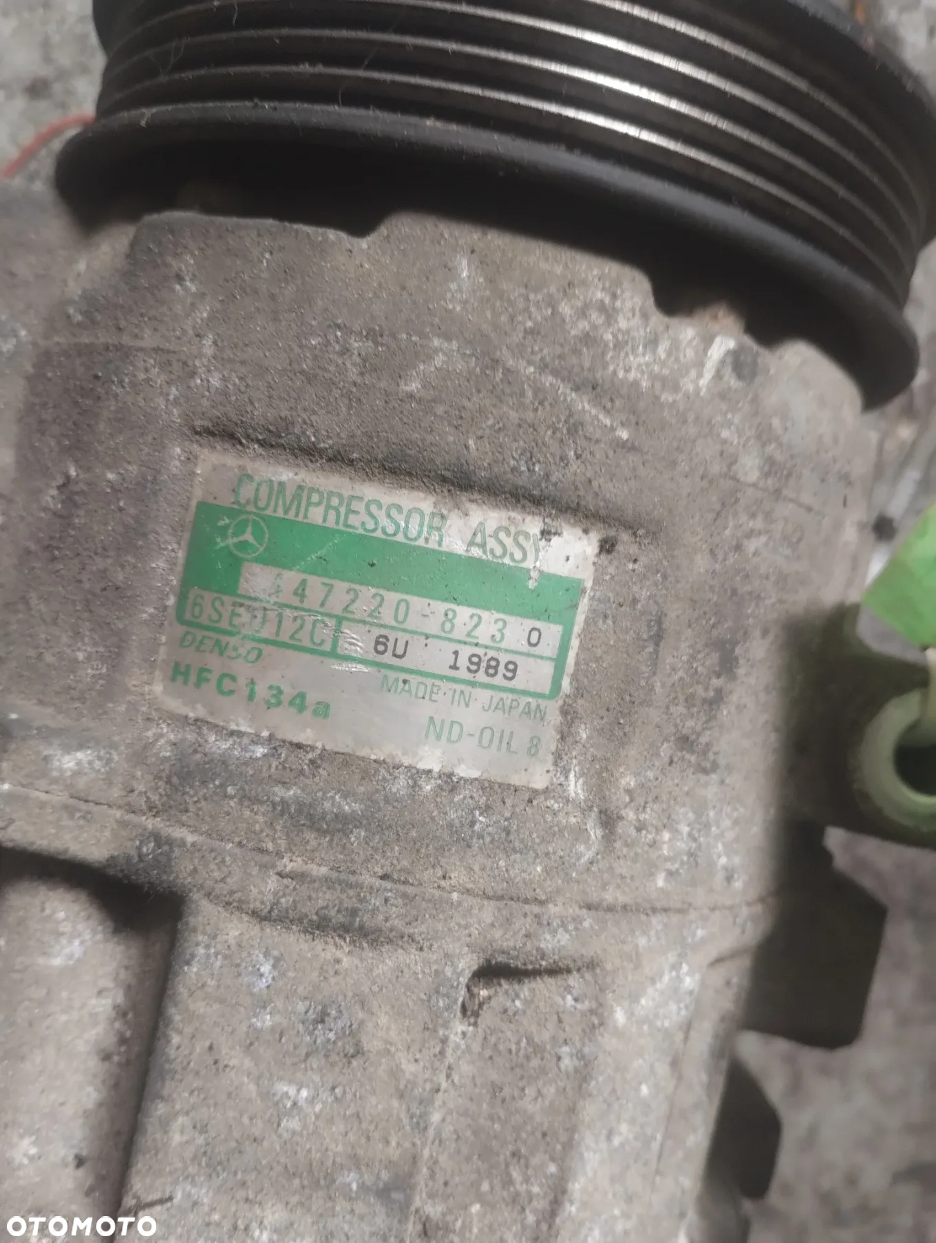 MERCEDES A-klasa W168 97-04 r. 1,4 l. sprężarka kompresor klimatyzacji Denso 447220-8230 * - 3
