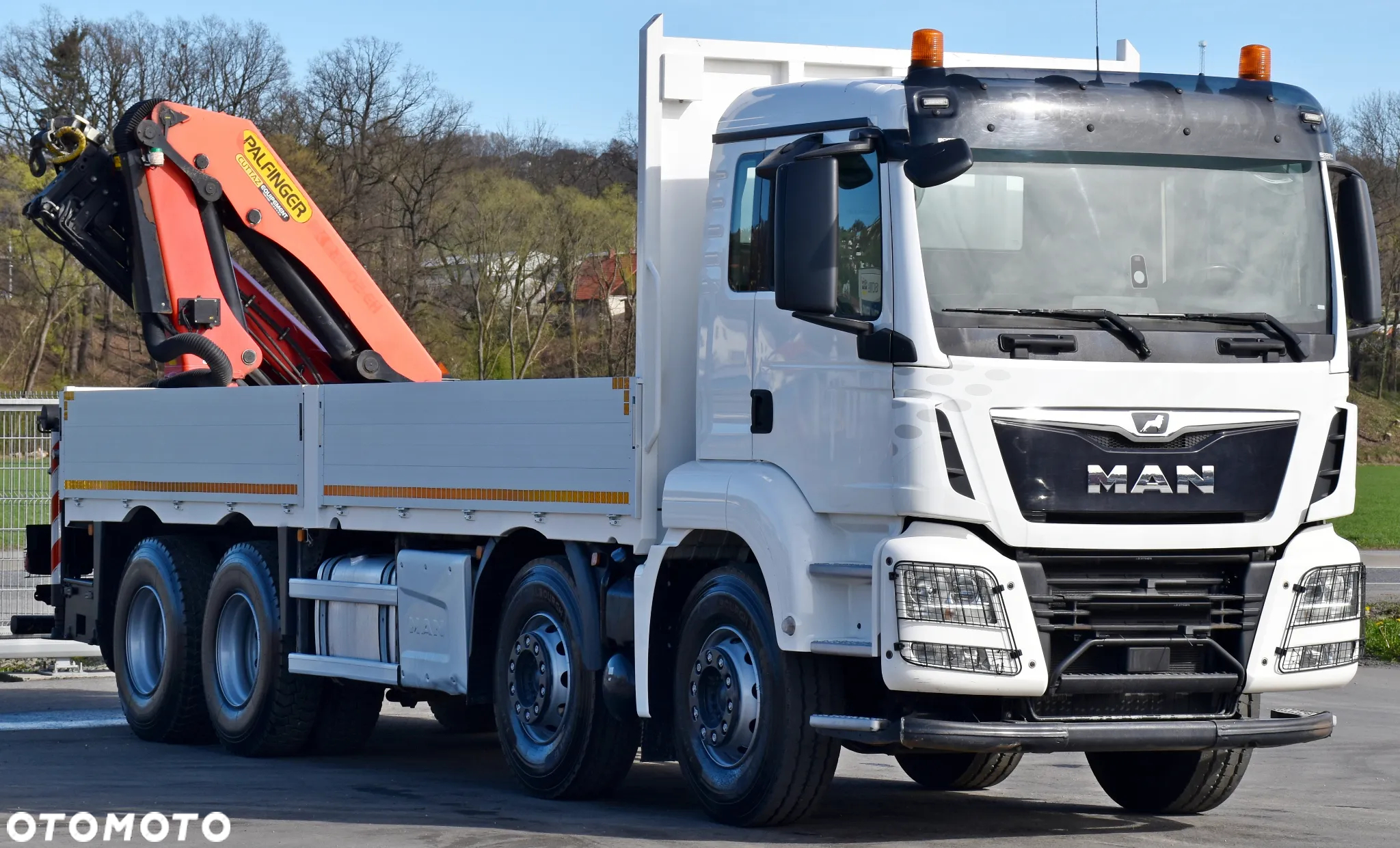 MAN TGS 35.500 * SKRZYNIA 7,15 m * PK 22002-EH C + PILOT / 8x4 - 3