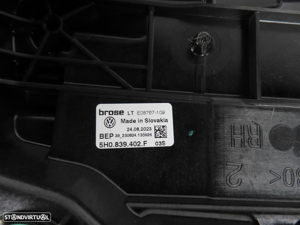 Elevador da Porta S/ Motor Direito/Trás Usado / Original VW Golf VIII Variant (C... - 3