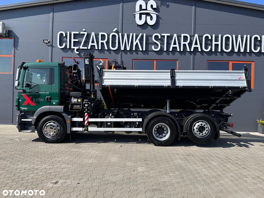 MAN MAN TGM TGS TGX 26.340 // E5// 6x2 6x4 //WYWROTKA 3-S / HIAB XS 122 HIDUO // KIPPER // KRAN // KRANE - 10