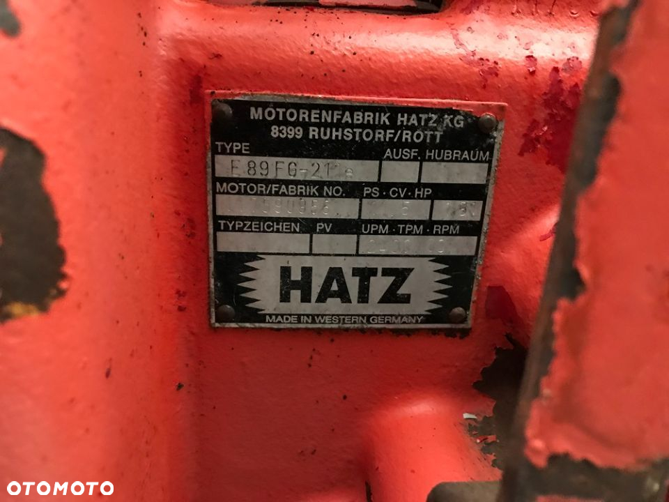 SILNIK HATZ E89 FG-211 kompletny 3500netto - 6