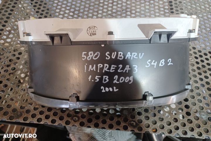 Ceasuri bord 1.5B 2009 Subaru Impreza 3 [2007 - 2012] Hatchback 5-usi - 2