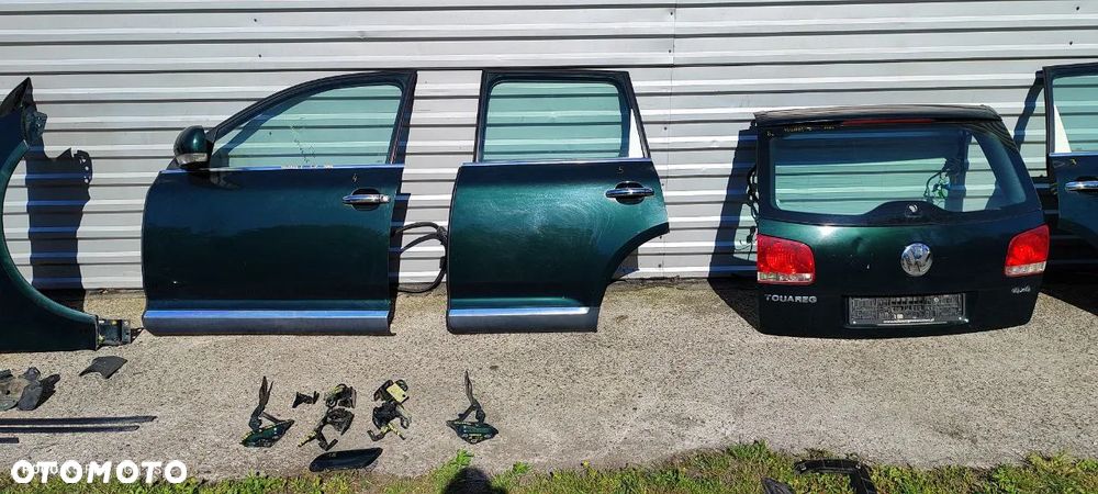 TOUAREG I DRZWI MASKA BŁOTNIK KLAPA ZDERZAK REFLEKTOR - 4