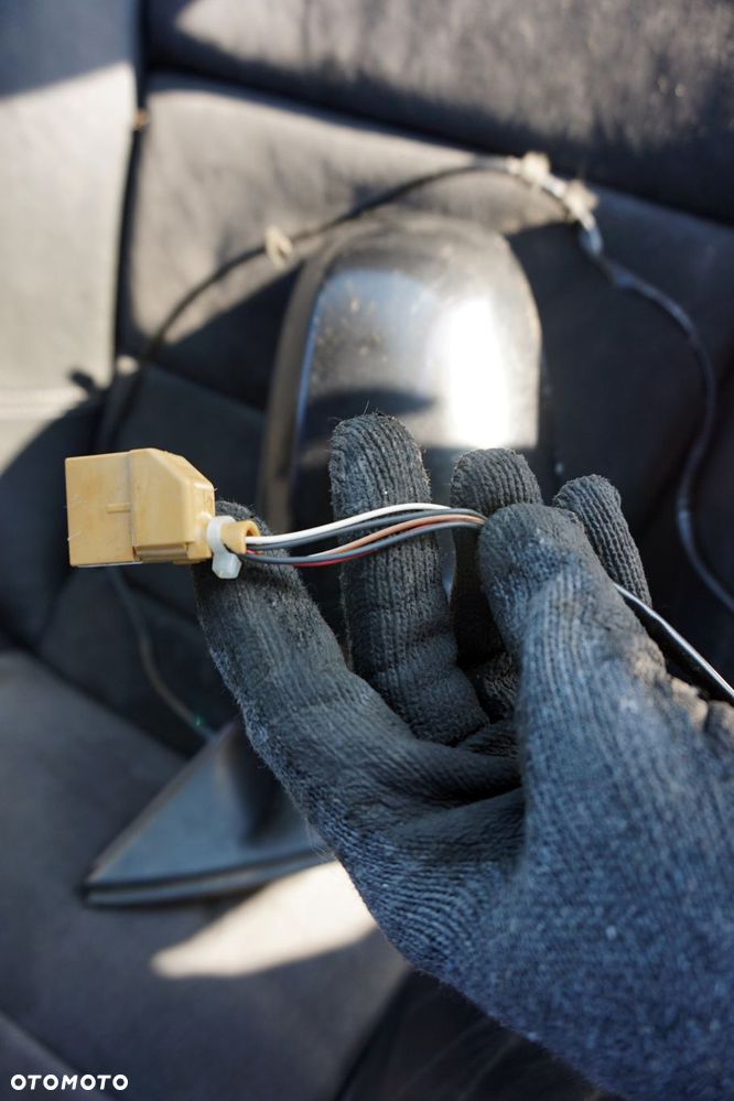 LUSTERKO ELEKTRYCZNE PRAWE A4 B7 LZ9Y 8E1858532A CZARNY 5PIN AUDI 2004-2008 - 5