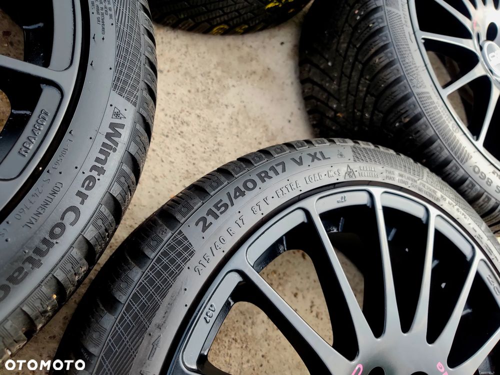 5x100 Alufelgi Felgi Aluminiowe 17 Koła Zimowe Zima OZ RACING SUPERTURISMO Czarne ITALY VW GOLF NEW BEETLE BORA POLO AUDI A3 TT A1 SKODA OCTAVIA I FABIA SEAT LEON I TOLEDO 2 IBIZA SUBARU TOYOTA 7mm Legnica ALU-RAD 215/40 - 13