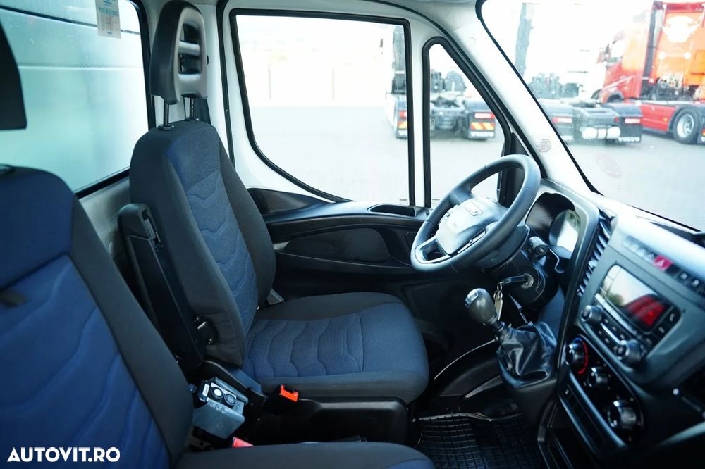 Iveco DAILY 35-150 / OȚEL BASCULABIL SPATE / TRULIU / DUBLU / MANUAL / IMPORTAT / EURO 6 - 27