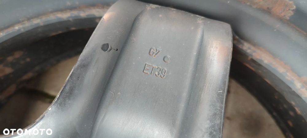 FELGI STRUKTURALNE 5x110 6.5Jx16 CALI ET 39 OPEL ZAFIRA MERIVA 2 SZTUKI PARA - 5