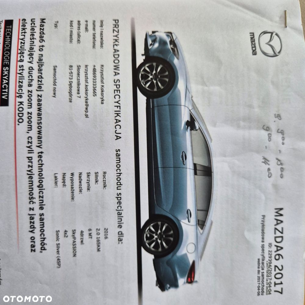 Mazda 6 2.0 Skypassion I-ELoop - 19