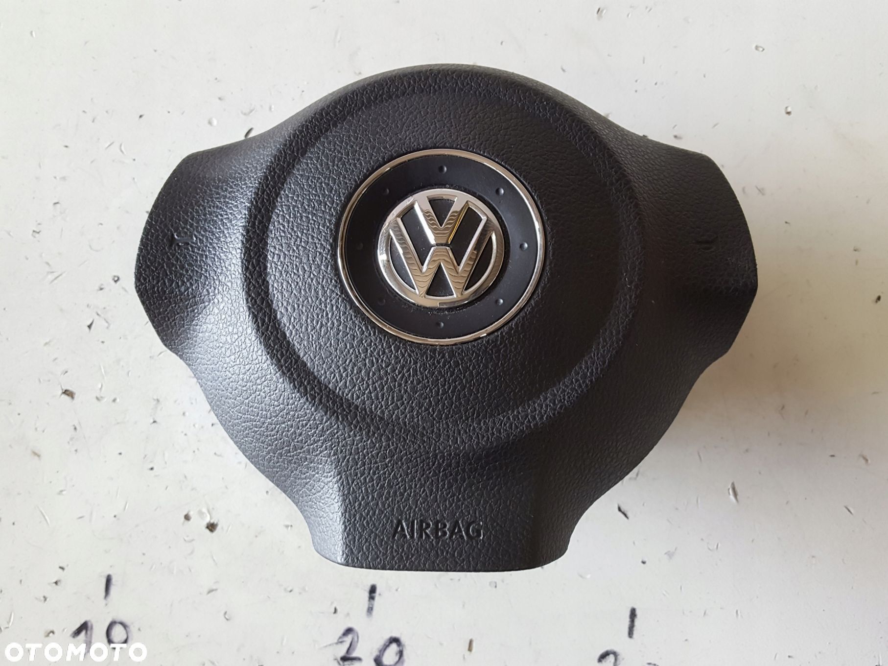 VW GOLF 6 VI 08-13r HB PODUSZKA AIRBAG KIEROWCY 1T0880201K - 1