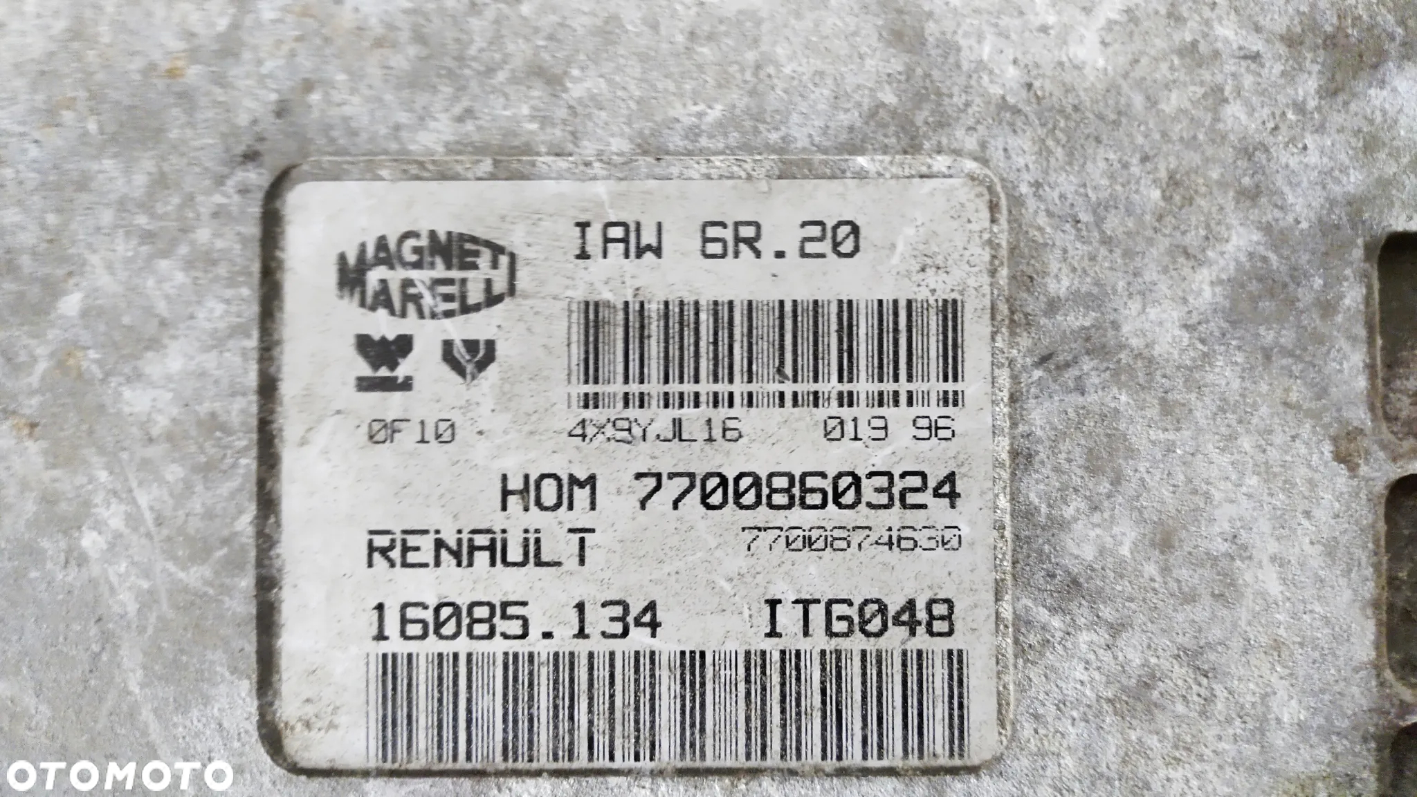 STEROWNIK KOMPUTER 7700860324 RENAULT - 2