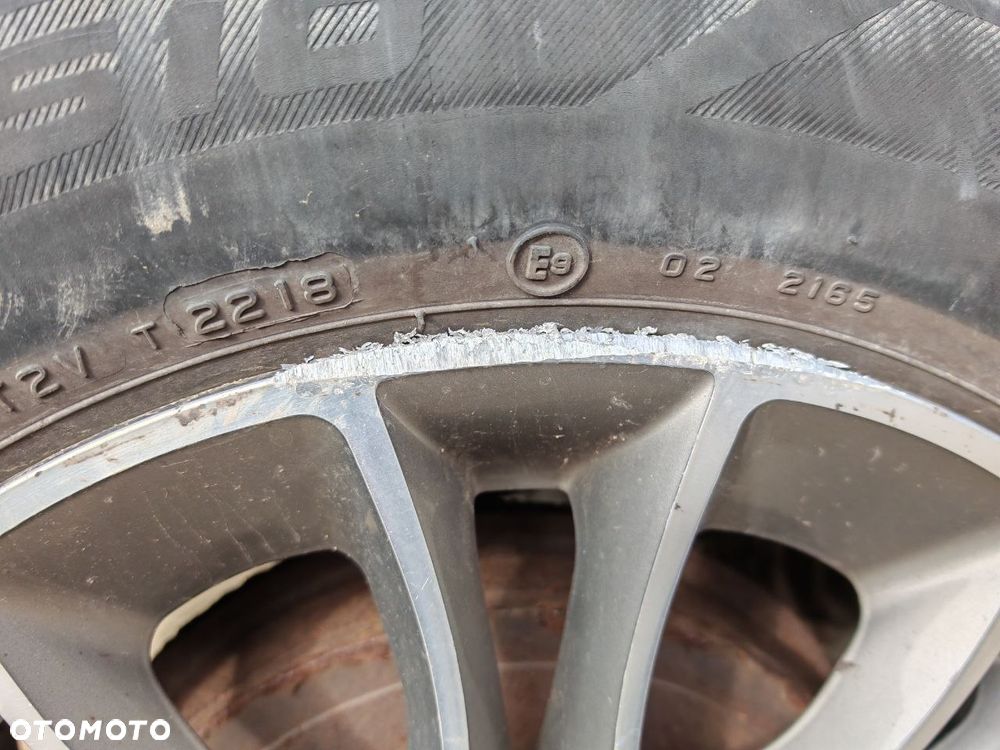 Koła z alufelgami 185/65 15R Fiat punto - 3