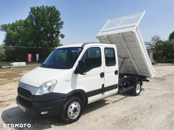 Iveco Daily 35C13 Kiper brygadówka 7-os wywrotka 130KM klimatyzacja Hak doka
