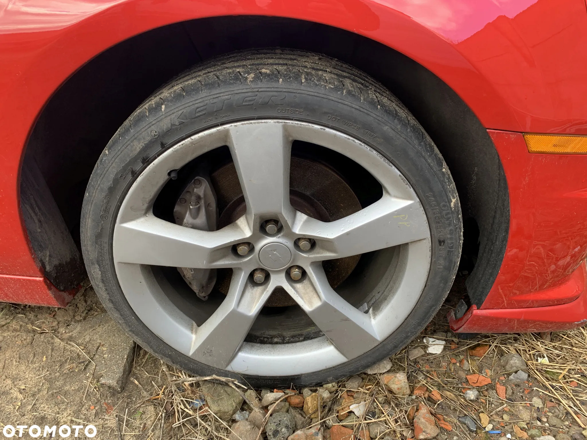CHEVROLET CAMARO 6.2 SS V 2009-2015 KOŁA 20" FELGI ALUMINIOWE ALUFELGI - 12
