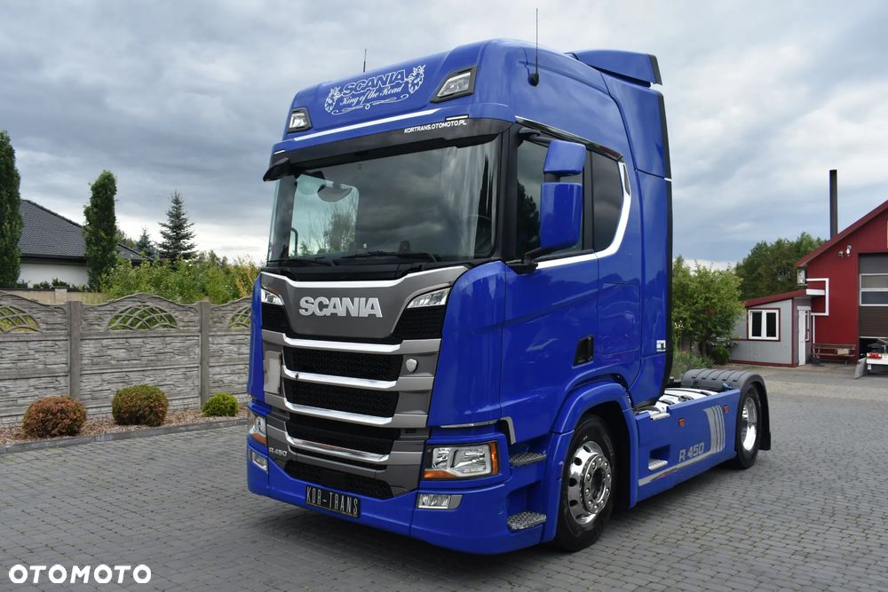 Scania R450 // NAVI // VIRTUAL COCKPIT // LED // NOWE OPONY !! // - 1