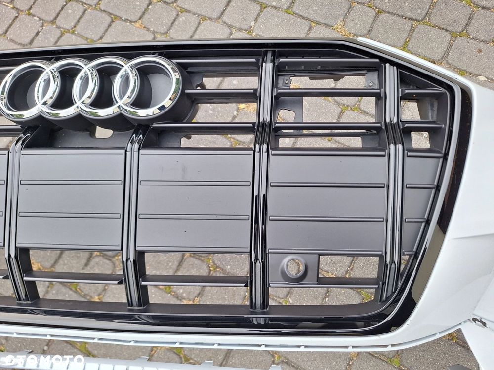 AUDI A6 C8 ALLROAD 18-4K0 NIE KLEJONY! ZDERZAK PRZÓD PRZEDNI+NOWY GRILL 4K0807437H WYSYŁKA 24H - 14