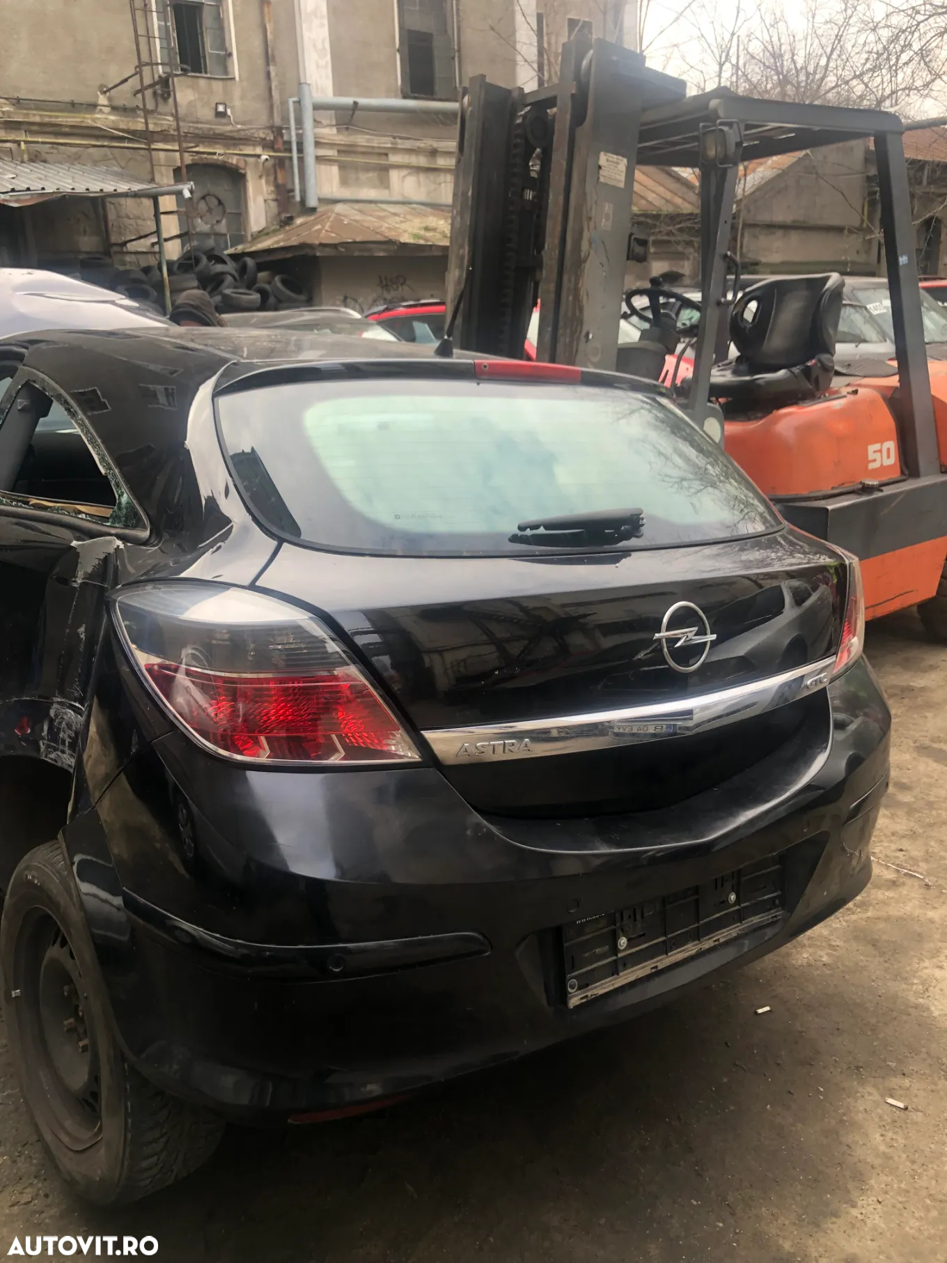 Haion Opel Astra H GTC 2006 coupe negru - 5
