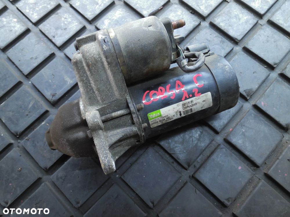 Rozrusznik Opel CORSA C 1.2 D6RA249 POSIADAM 2 SZT - 1