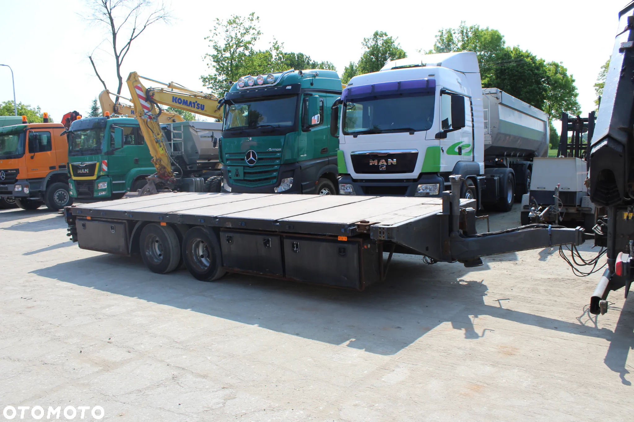 Fliegl PRZYCZEPA TANDEM NISKOPODWOZIOWA - 4